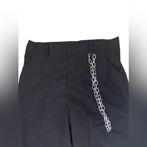 Black Pants w/ Silver Chain - Picture 3 of 6